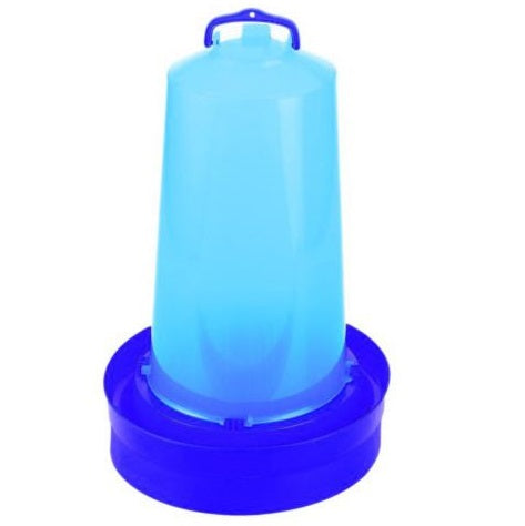 Agrihealth: Poultry Drinker For 2nd Age Chicks Blue 12Ltr