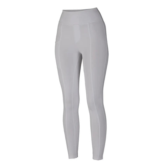 Aubrion Hudson Riding Tights White Young Rider