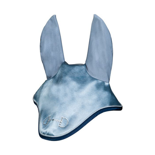 HKM Monaco Bit Ear Bonnet Deep Blue