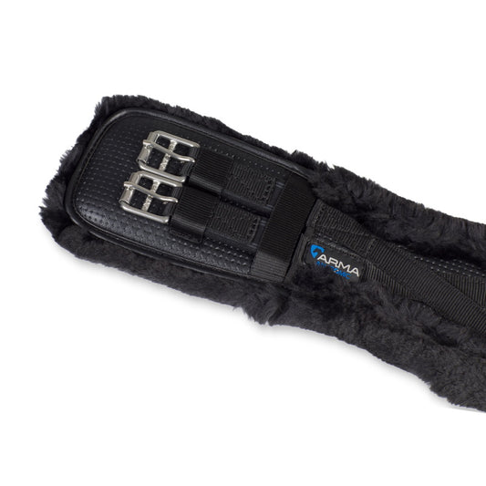 Supafleece Dressage Girth Elastic Black