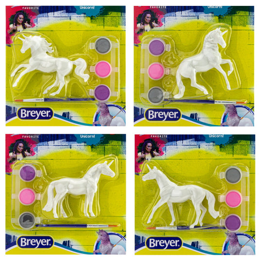 Breyer Unicorn Paint & Play Assorted