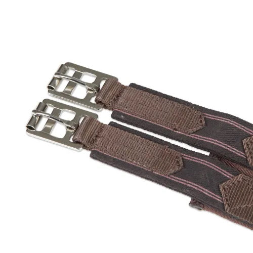 Girth With Elastic (473B Replacement): Brown