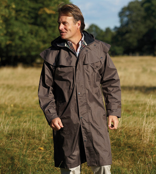 Champion Highgrove Unisex Waterproof Coat Brown