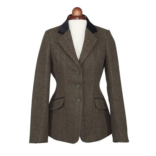 Aubrion Saratoga Childs Jacket Green Check