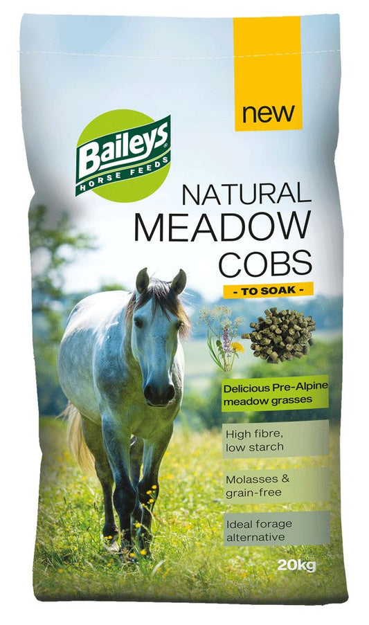 Baileys: Natural Meadow Cobs 20kg