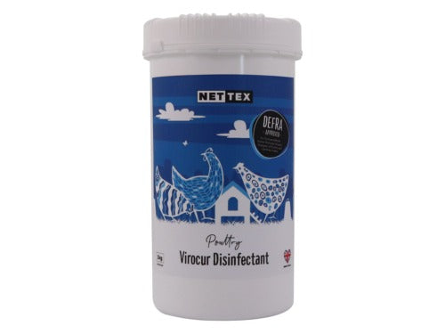Nettex Poultry Virocur Disinfectant: 1kg