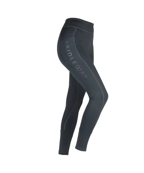 Bridleway Neve Winter Riding Tights Black