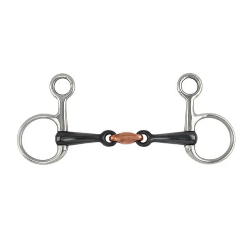 Hanging Cheek Sweet Iron Snaffle: S/Steel