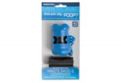 Ancol: Poop Bags 15''s & Dispenser