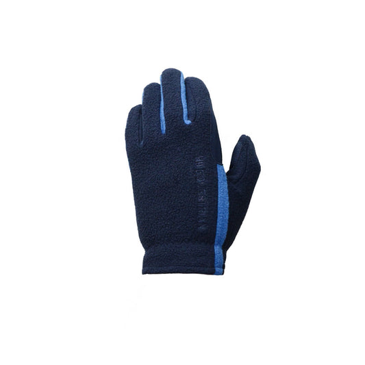 Hy Equestrian Childrens Fleece Riding Glove Navy/Blue