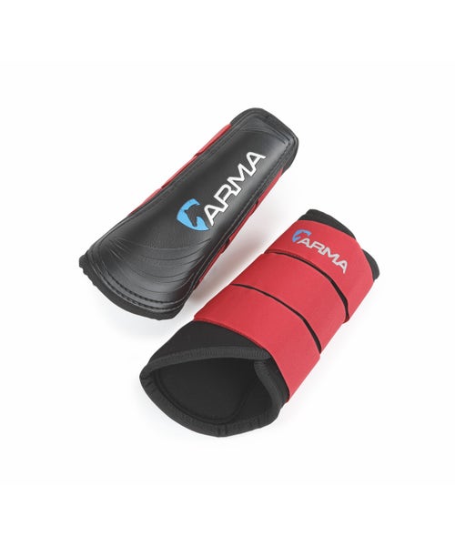 Arma Neoprene Brushing Boots Deep Red