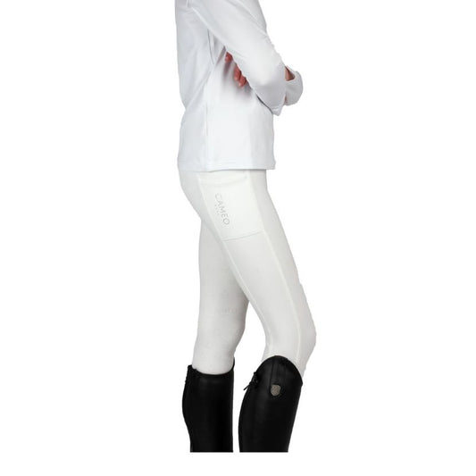 Cameo Junior Core Riding Tight White