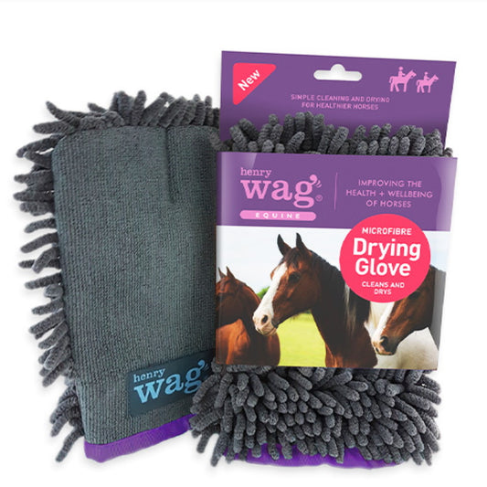 Henry Wag: Microfibre Equine Microfibre Cleaning Glove