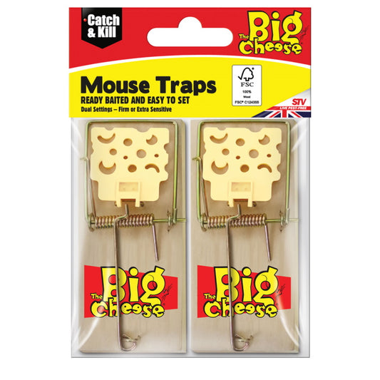 The Big Cheese: Wooden Mouse Trap 2''s
