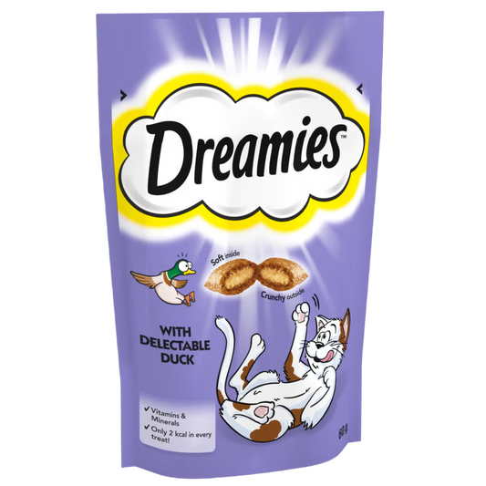 Dreamies: Cat Treats Duck 60gm