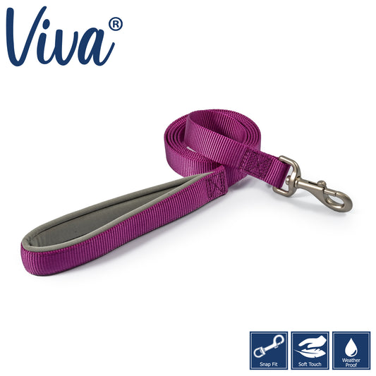 Ancol: Viva Padded Lead Purple