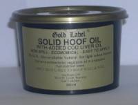 Gold Label Solid Hoof Oil 500ml Natural