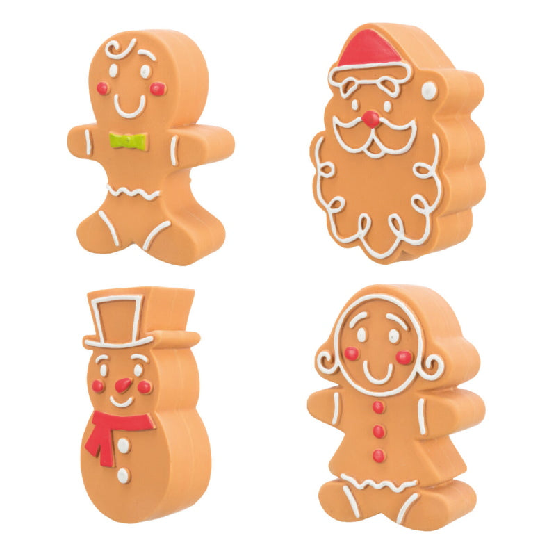 Trixie: Xmas Latex Gingerbread Figures 11cm