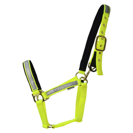 Hy Equestrian Reflective Fieldsafe Head Collar Yellow