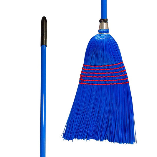 Red Gorilla: Deluxe Polypropylene Broom Large Blue