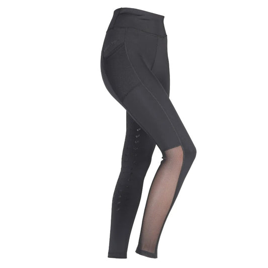 Bridleway Ladies Dakota Riding Tights Black