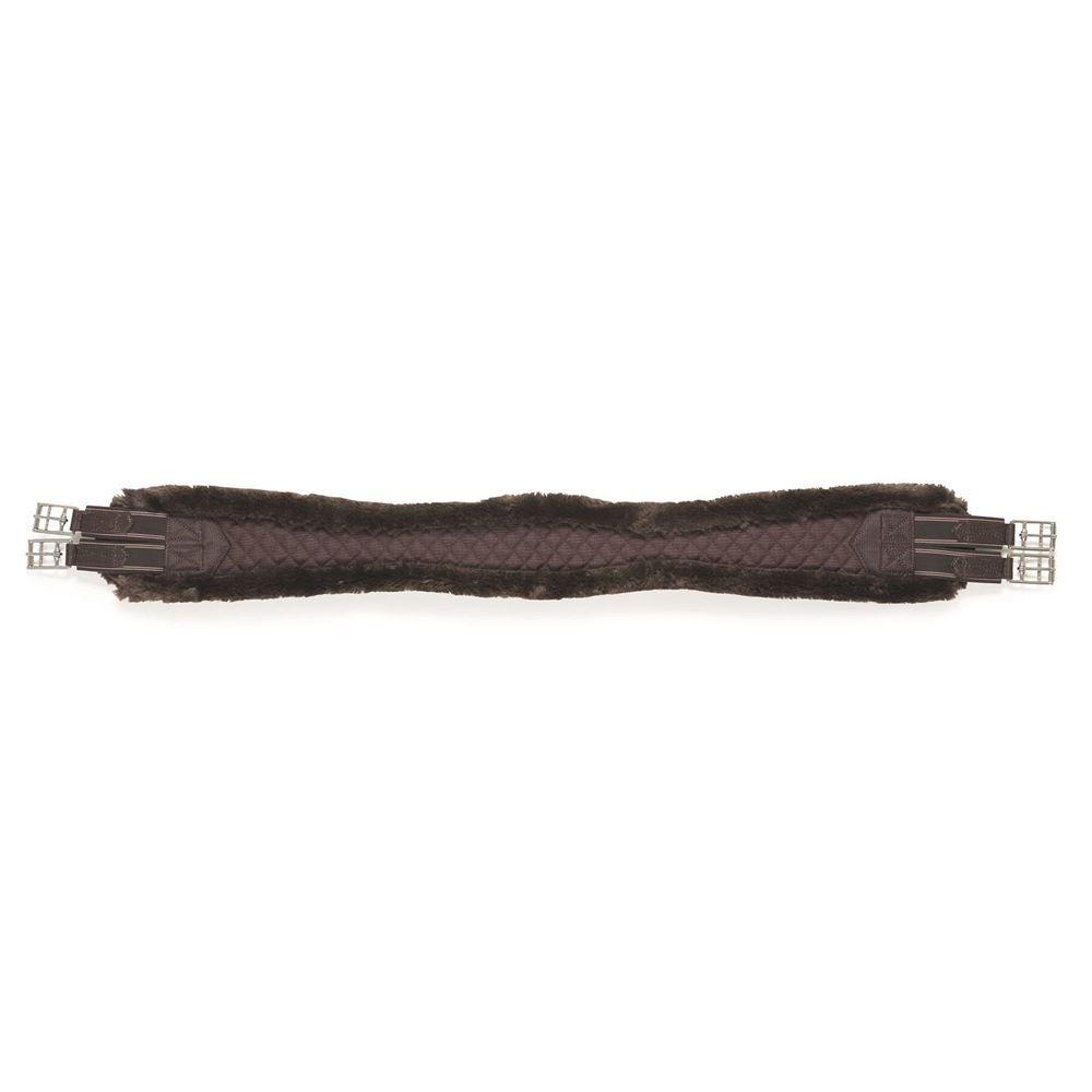 SupaFleece Black Girth with Elastic