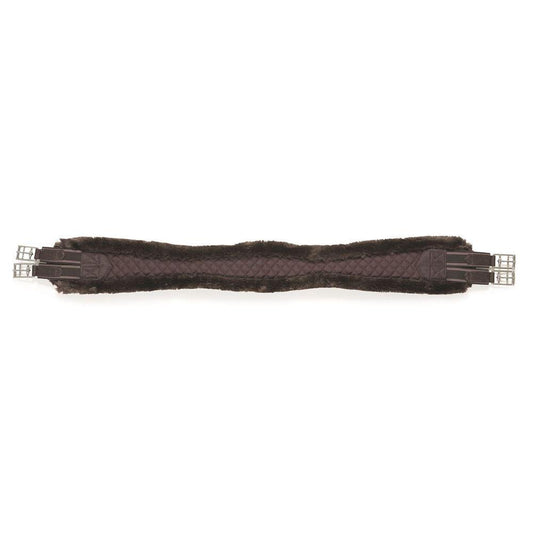 SupaFleece Black Girth with Elastic