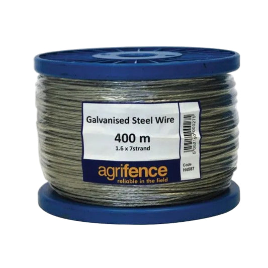 Agrifence: Galvanised Wire 7 Strand 400m