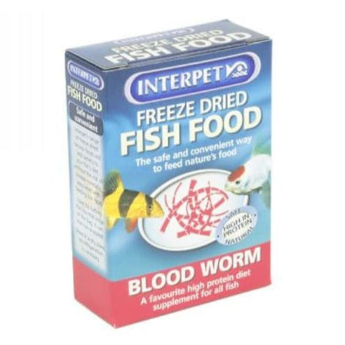 Interpet: Freeze Dried Food Bloodworm 4gm