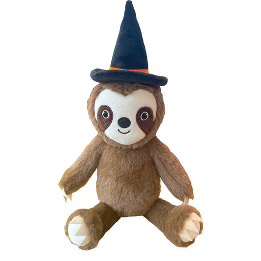 Happy Pet: Halloween Witchy Sloth Dog Toy