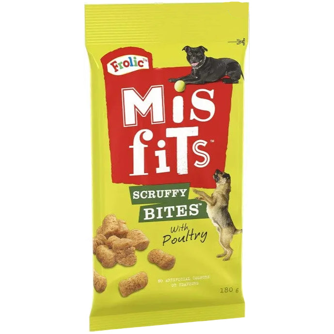 Misfits: Scruffy Bites 180gm