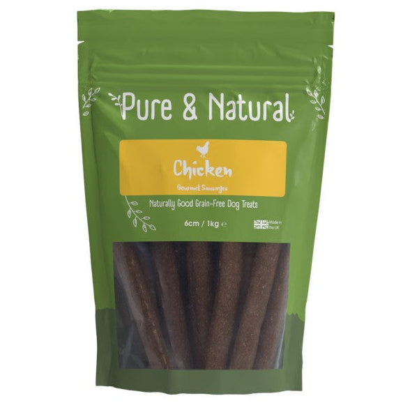 Pure & Natural: Chicken Sausages 6cm x 1kg