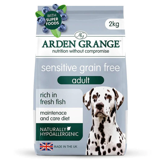 Arden Grange: Adult Sensitive Grain Free Fish & Potato 2kg