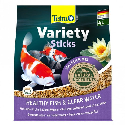 TetraPond: Variety Sticks 600gm/4ltr
