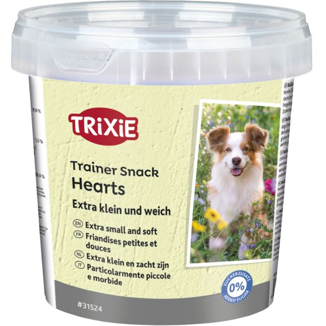 Trixie: Trainer Snack Mini Heart 200gm