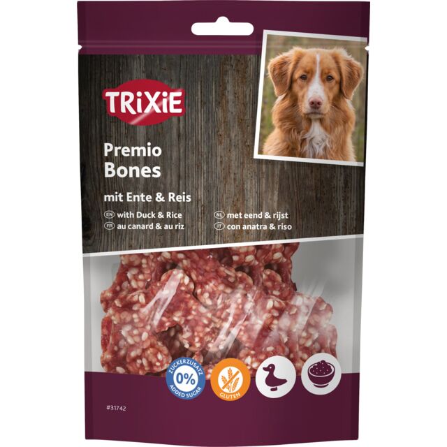 Trixie: Premio Rice Duck Bones 100gm