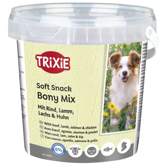 Trixie: Soft Snack Bony Mix 500gm