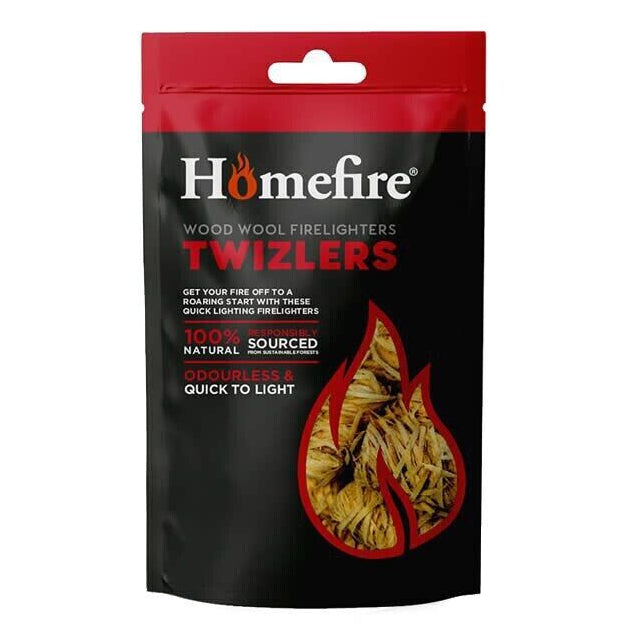 Homefire: Wood Wool Firelighters Twizlers