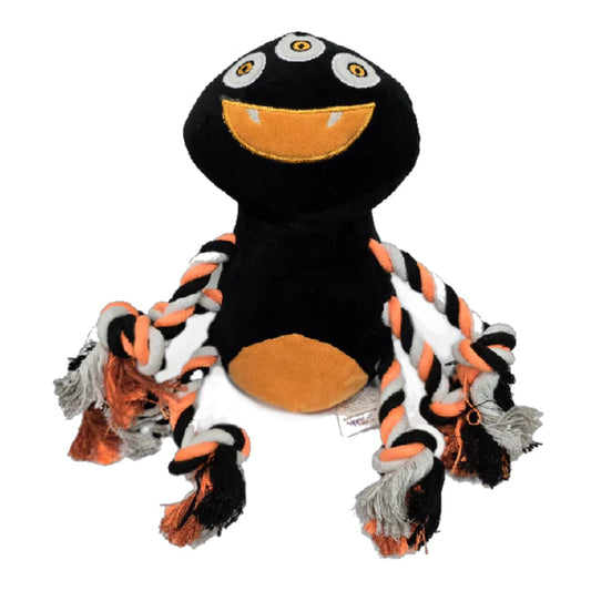 Happy Pet: Halloween Spider Rope Toy