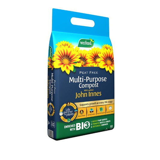 Westlands: Peat Free Multi-Purpose & John Innes 25ltr Mini Bale