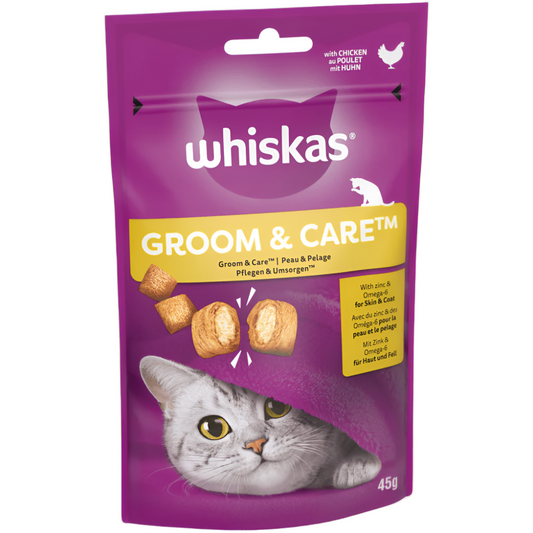 Whiskas: Groom & Care Treats 45gm