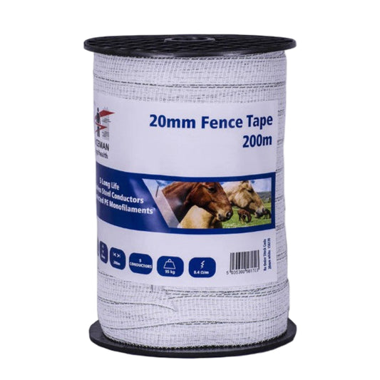 Fenceman Tape White